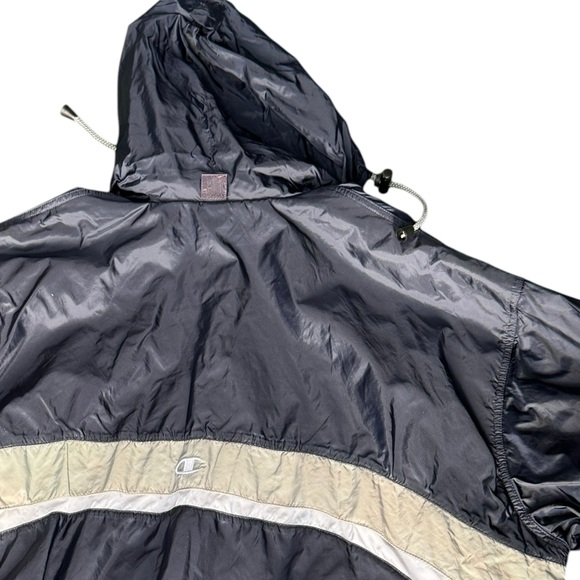 Champions men’s West Virginia university Mountaineers hooded windbreaker jacket - Picture 4 of 7